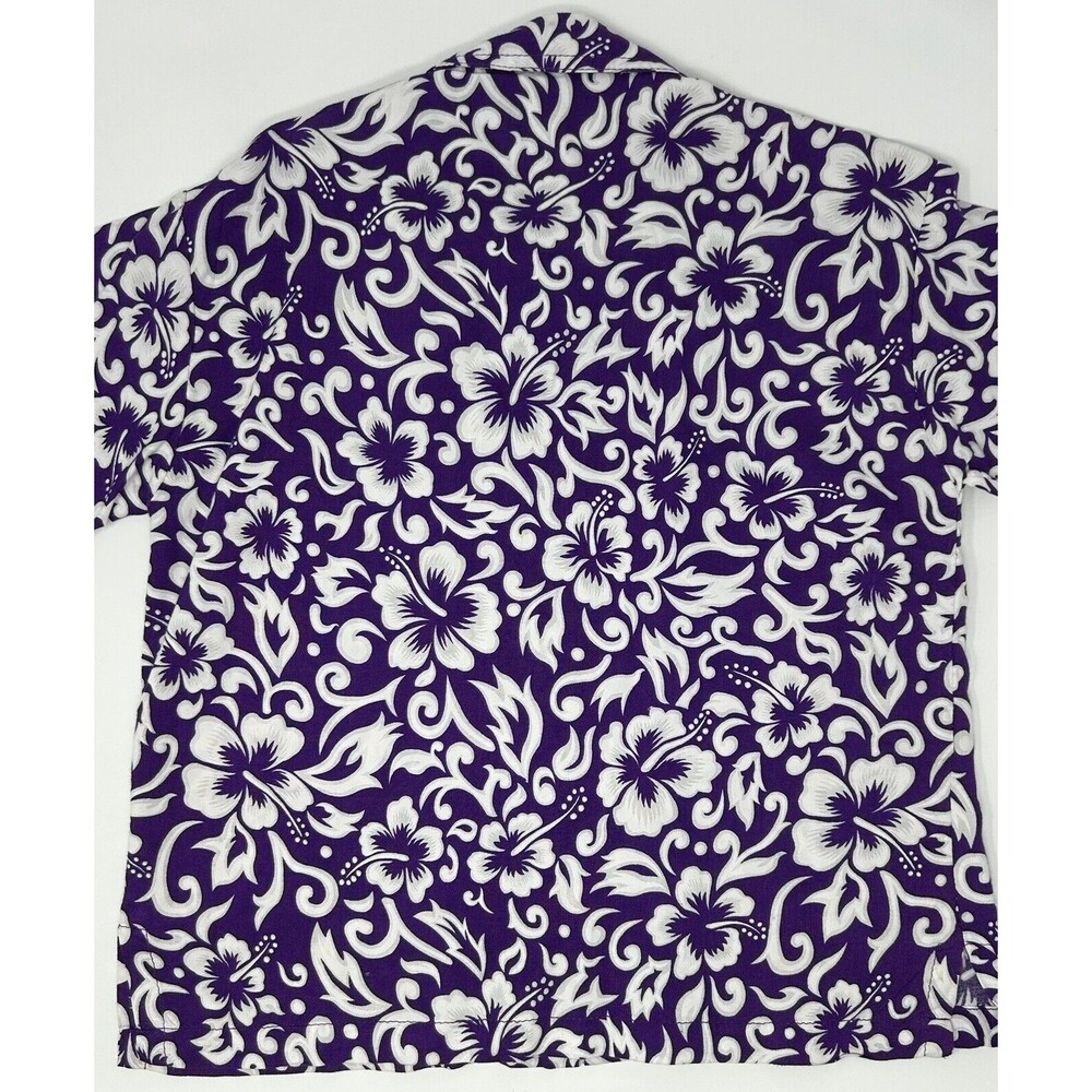 Uluwatitos Bali Island Boys Purple Short Sleeve Hawaiin Shirt Size 6‎ - Picture 2 of 8